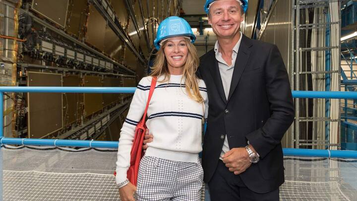 Ernesto Bertarelli mit Frau