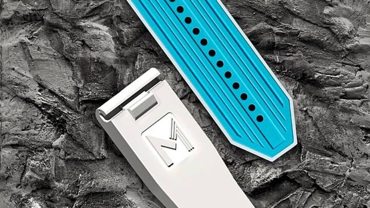 Das von Mestel ausgetüftelte System lässt es zu, das Armbänder austauschbar in mehreren Uhrenmodellen sind.