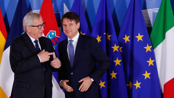 Juncker und Conte