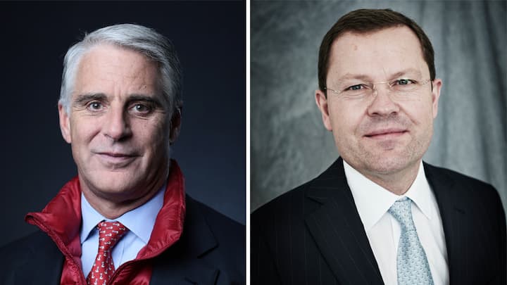 Der Weggang von Andrea Orcel (l.) und Jürg Zeltner schwächte die UBSErsatzbank – die Investoren murren.