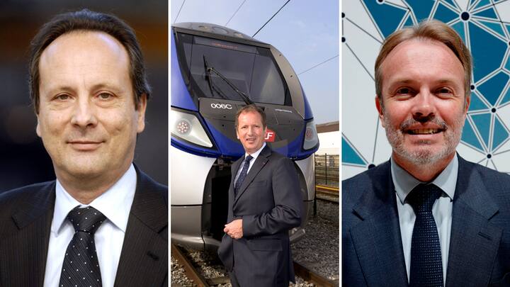 Bombardier Chefs: Andre Navarri, Lutz Bertling und Laurent Troger