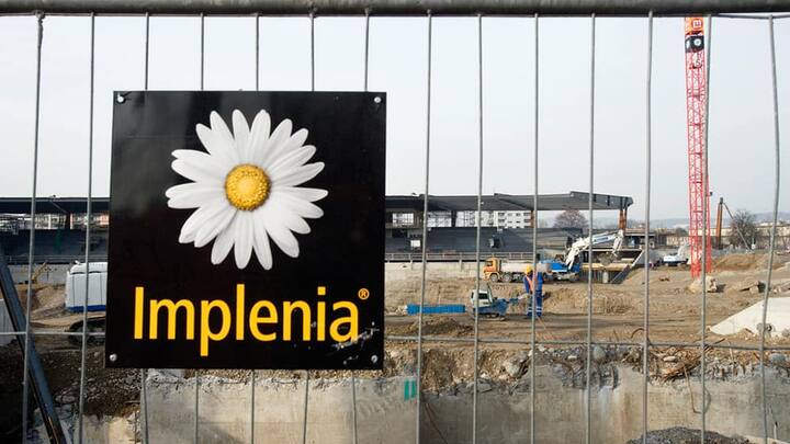 Letzigrund-Baustelle von Implenia