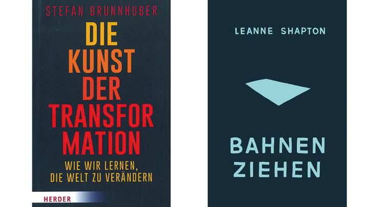 «Die Kunst der Transformation», Stefan Brunnhuber, Herder, 336 Seiten. «Bahnen ziehen», Leanne Shapton, Suhrkamp, 325 Seiten.