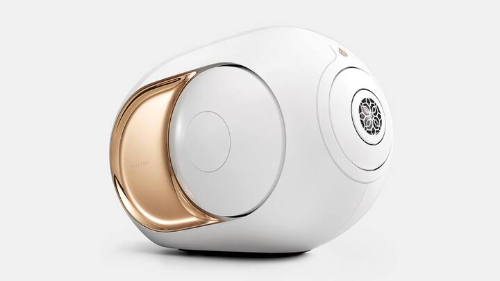 Die eiförmige Ikone aus dem Hi-Fi-Haus Devialet liefert einen Sound wie sehr grosse Lautsprecherboxen.
