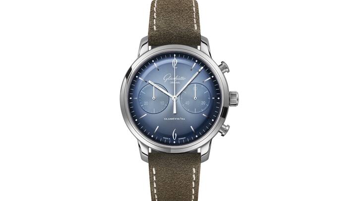 Die neue Sixties (Automatik 39 mm, Chronograph 42 mm).