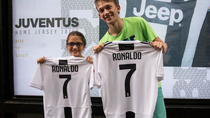 Juventus Turin Trikots von Christiano Ronaldo