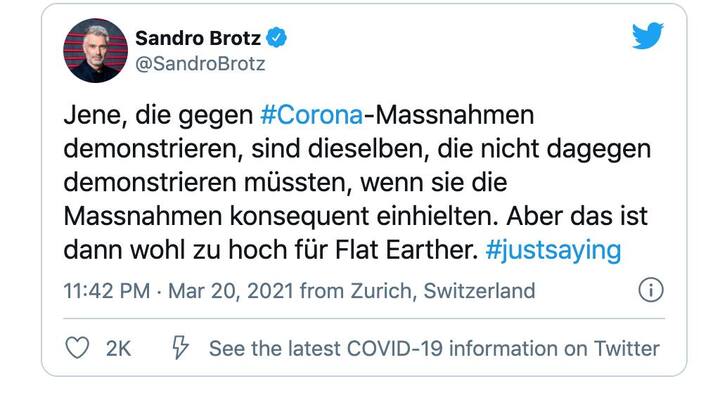 Twitter Sandro Brotz