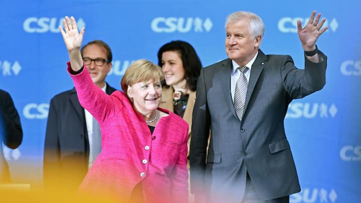 Angela Merkel und Horst Seehofer