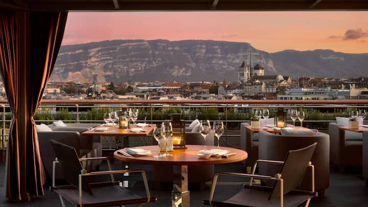 Four Seasons Hotel des Bergues, Genf