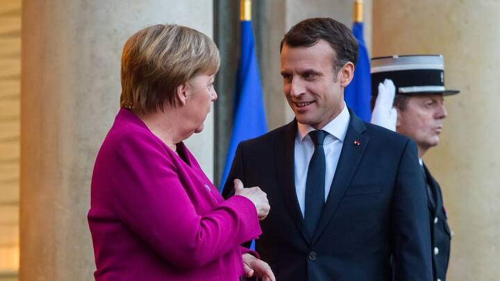 Angela Merkel und Emmanuel Macron