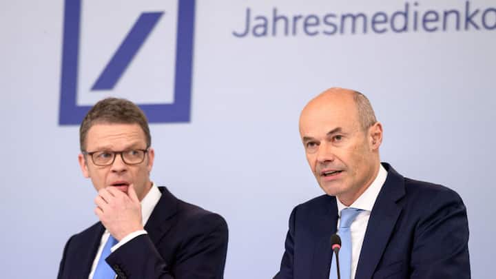Christian Sewing und Marcus Schenck