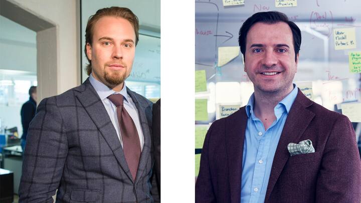 Ardian Gjeloshi und Robert Plantak