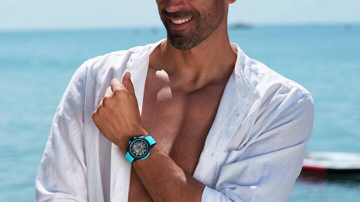 Der italienische Superschwimmer Filippo Magnini ist neuer Norqain-Ambassador.