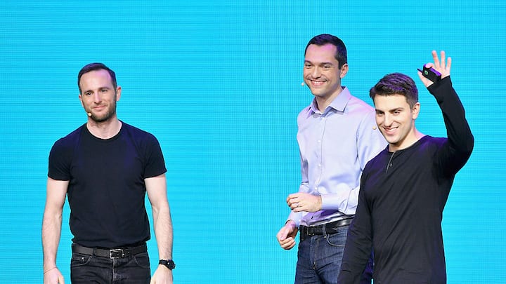 Airbnb-Gründer: Joe Gebbia, Nathan Blecharczyk und Brian Chesky