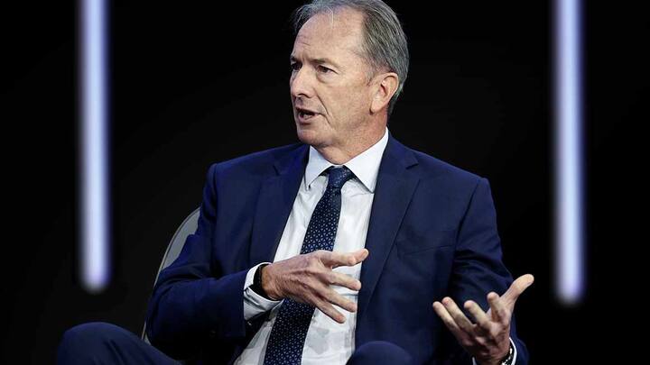 James Gorman, chairman and chief executive of Morgan Stanley, speaks during the AFR Business Summit in Sydney, Australia, on Tuesday, March 8, 2022. GormanÂ said the U.S. Federal Reserve should still commence a series of rate hikes despite the geopolitical and economic risks sparked by the war in Ukraine. Photographer: Brendon Thorne/Bloomberg
