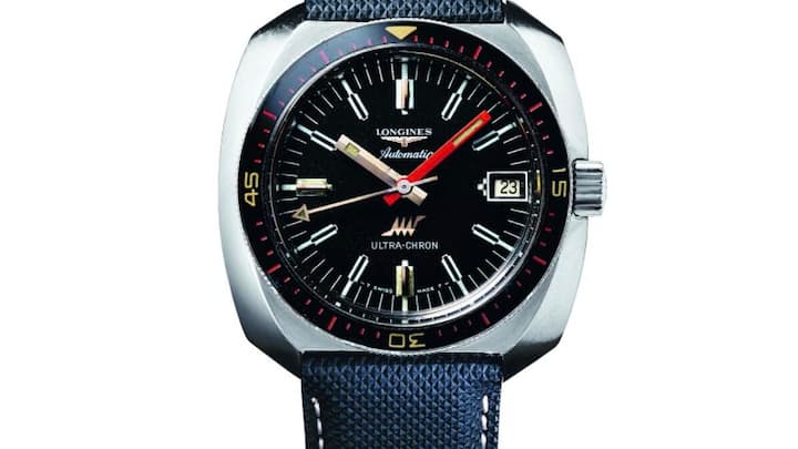 Longines: Ultra-Chron Diver von 1968.