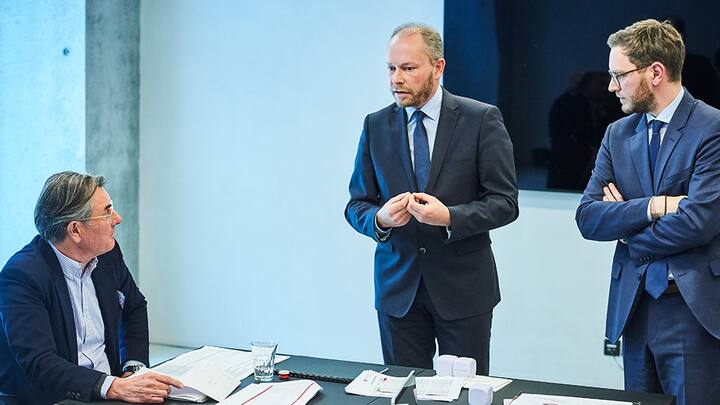Alex Tobler (links) und Marcel Rickli von der BEKB