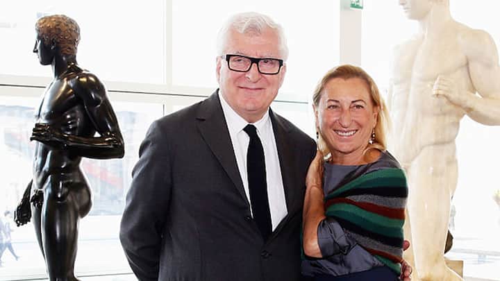 Patrizio Bertelli und Miuccia Prada