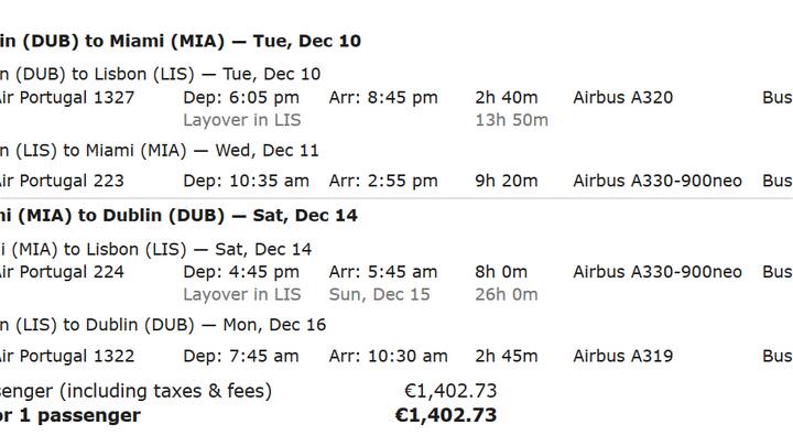 Flugticket
