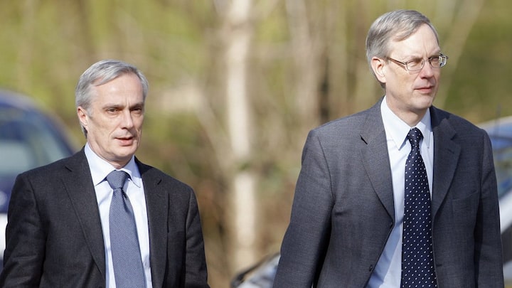 Philippe Bruggisser (r.) und Lorenz Erni