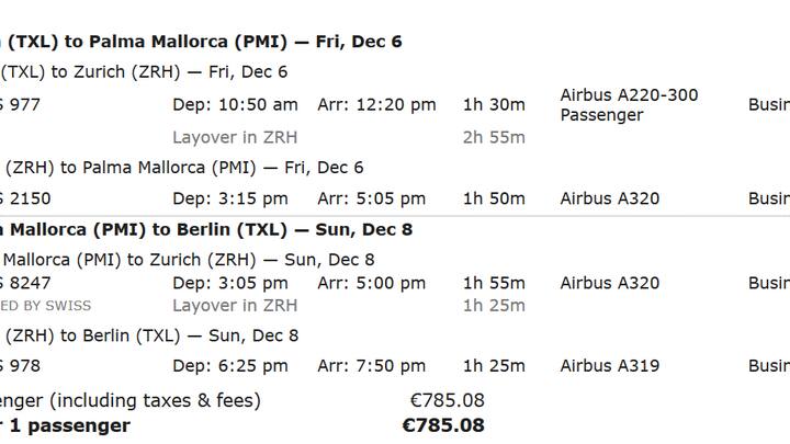 Flugticket