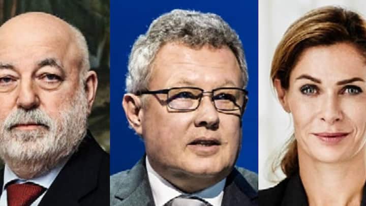 Viktor Vekselberg, Urs Gasche, Mirjam Staub-Bisang (v.l.).