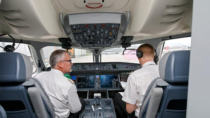 Swiss Cockpit Pilot