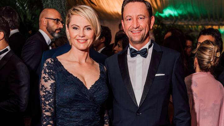 Natalie Rickli mit Partner Frank Eisenhut, 2019
