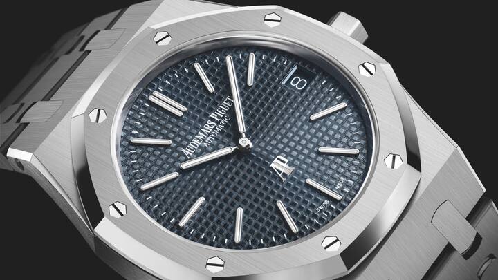 Nahaufnahme der Audemars Piguet Royal Oak Jumbo