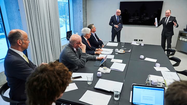 Rothschild-Team mit Adrian Bosshard (rechts) und Stephan Kiefer