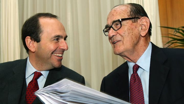 Pietro Supino und Charles von Graffenried im Mai 2007