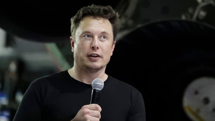 FILE- In this Sept. 17, 2018, file photo SpaceX founder and chief executive Elon Musk speaks after announcing Japanese billionaire Yusaku Maezawa as the first private passenger on a trip around the moon in Hawthorne, Calif. U.S. securities regulators have filed a complaint against Musk alleging that he made false and misleading statements about plans to take the company private in August. (AP Photo/Chris Carlson, File)