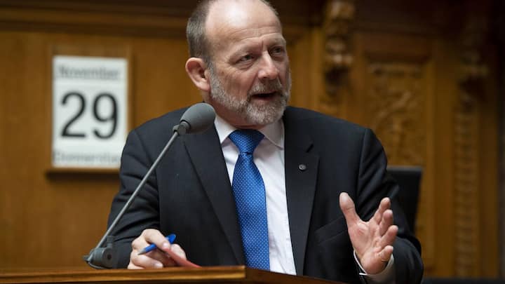 Dominique de Buman, CVP-FR, spricht waehrend der Wintersession der Eidgenoessischen Raete, am Donnerstag, 29. November 2018 im Nationalrat in Bern. (KEYSTONE/Anthony Anex)