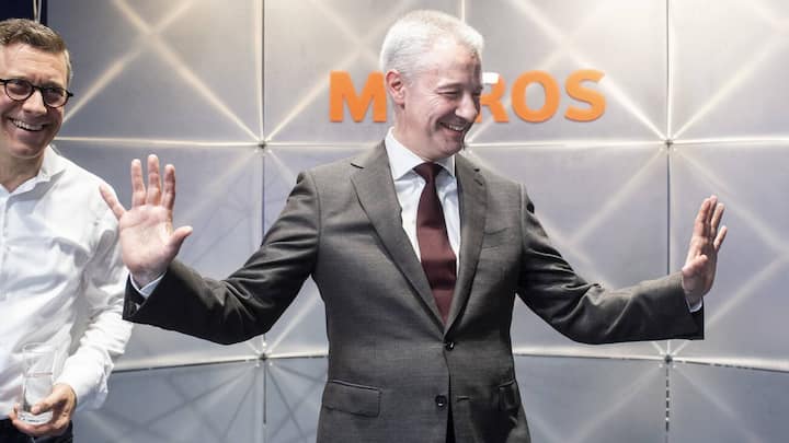Fabrice Zumbrunnen, Praesident der Generaldirektion des Migros-Genossenschafts-Bundes spricht an einer Medienkonferenz anlaesslich dem geplanten Verkauf der vier Tochterunternehmen (Globus, Gries Deco Gruppe (Depot), Interio und m-way), aufgenommen am Donnerstag, 27. Juni 2019 in Zuerich. (KEYSTONE/Ennio Leanza)