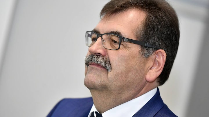 Bombardier-Schweiz-Chef Stephane Wettstein an einer Medienkonferenz in Zuerich am Mittwoch, 6. November 2019. (KEYSTONE/Walter Bieri)