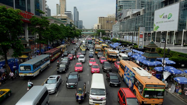 Verkehr in Bangkok