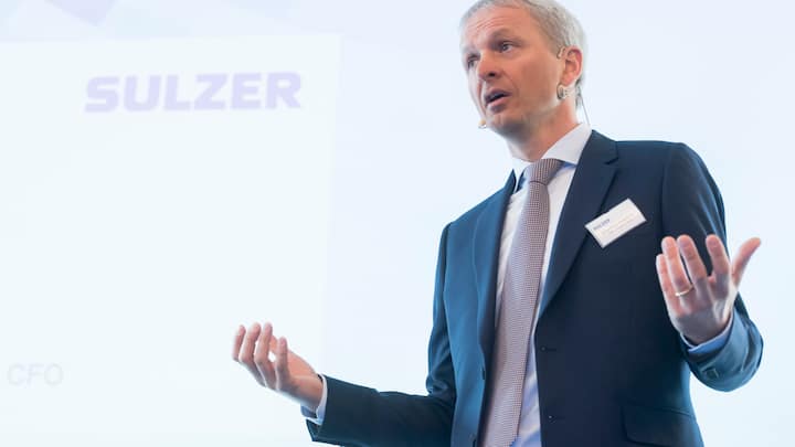 Sulzer-CEO Greg Poux-Guillaume 