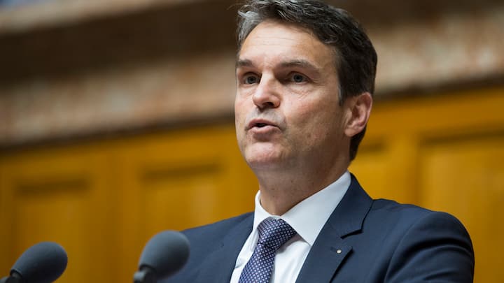 Beat Walti, FDP-ZH, spricht waehrend einer Debatte im Nationalrat, waehrend der Sommersession der Eidgenoessischen Raete, am Dienstag, 29. Mai 2018 in Bern. (KEYSTONE/Peter Klaunzer)
