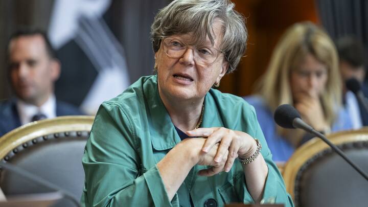 Kommissionspräsidentin Isabelle Chassot, die noch nie in einer Grossbank arbeitete.