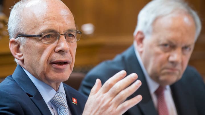 Ueli Maurer und Johann Schneider-Ammann