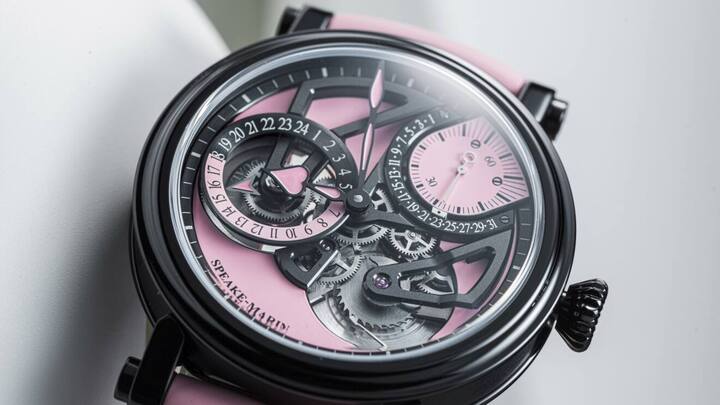 Speake Marin Dual Time Pink 34500 Franken