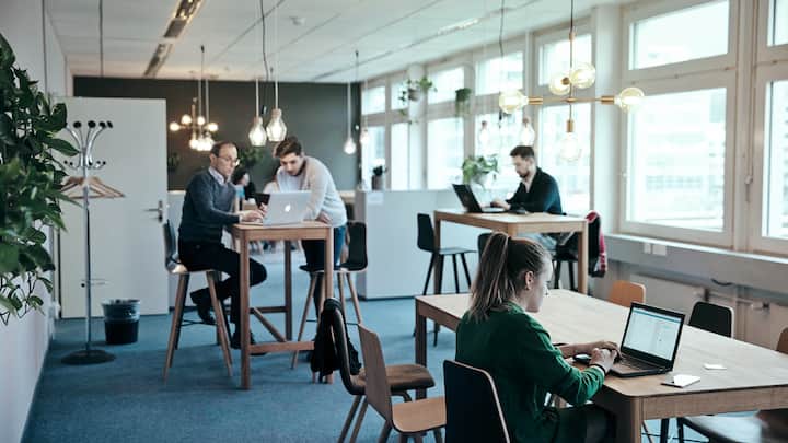 In den CV Labs, einem Co-Working-Space beim Bahnhof Zug, wird das Crypto Valley fassbar.