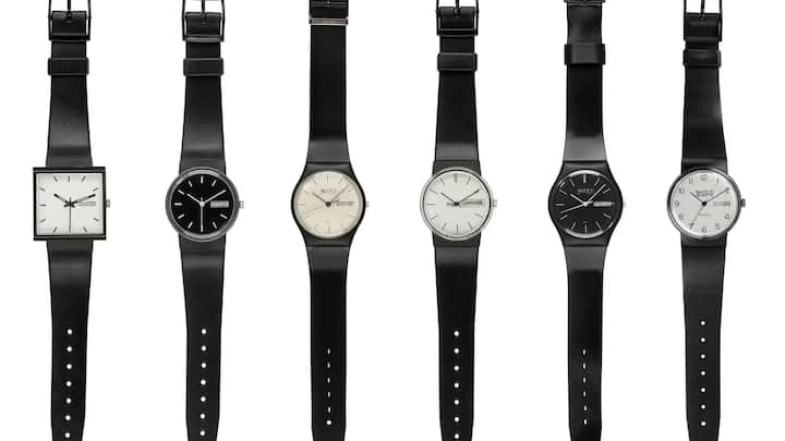 Prototypen von Swatch aus dem Jahr 1981: Alternativen zum Original.