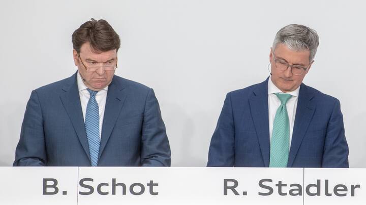 Bram Schot und Rupert Stadler