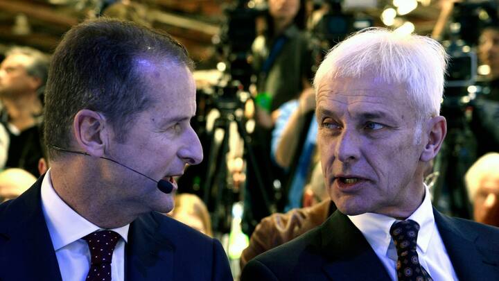 Herbert Diess und Matthias Müller