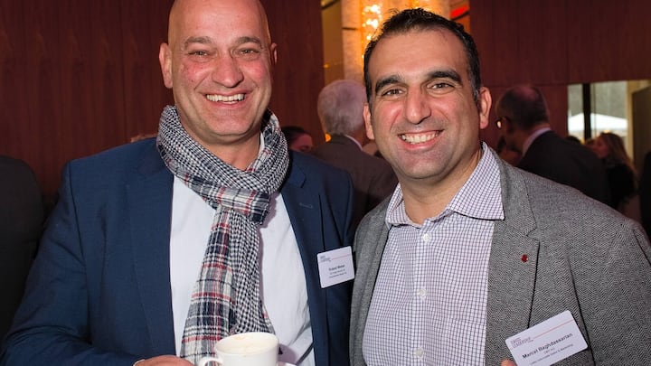 Roland Weber, ISS Facility Services AG;Marcel Baghdassarian, OBT AG