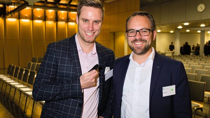 Sven Corus, HSG Alumni;Daniel Knus, HSG Alumni