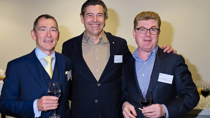Thomas Schrepfer, PMIC Advisors Group Ltd.; Marc Wallach, Global M&A Associates Ltd.; Stefan Müller-Furrer, Sartorial AG, Rechtsanwälte & Notare