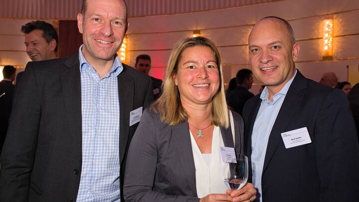 Axel Menning, Huawei Technologies Switzerland AG;Eva May, AWA Standortfoerderung;Beat Gabler, CCV Schweiz AG