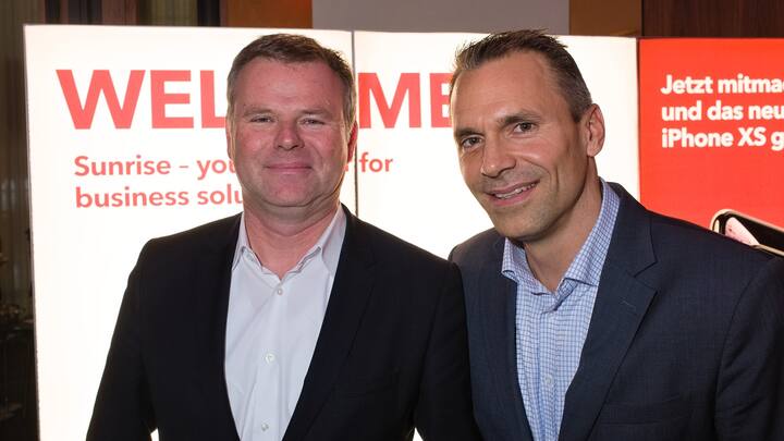 Robert Wigger, Sunrise Communications SA;Sebastian Prange, Sunrise Communications SA
